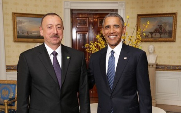 Ilham Aliyev schickte einen Brief an Barack Obama